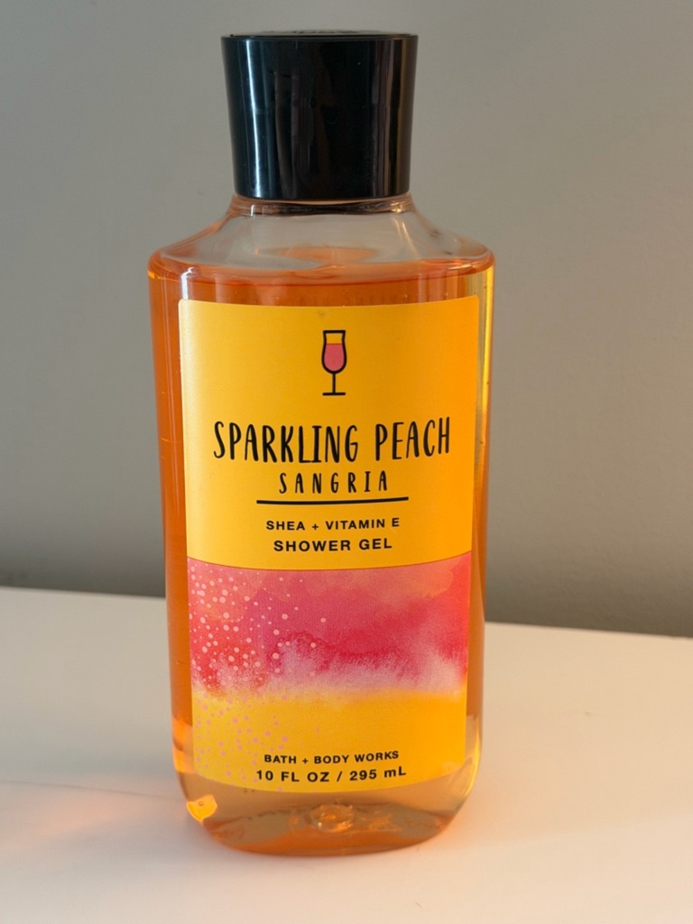 NEW Bath & Body Works Sparkling Peach Sangria Shower Gel